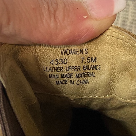 REDWING / Brown Leather Chelsea Ankle Boots Size 7.5 - Picture 7 of 14